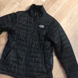 Black Reversible North Face Jacket Size Small